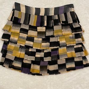 Diane Avon Furstenberg Multi-Colored Twyla Skirt
